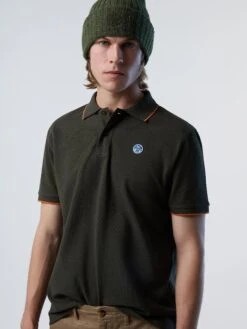 Polo Shirt With Collar Lettering -North Sails Apparel hi res 692424 0437 msfront2