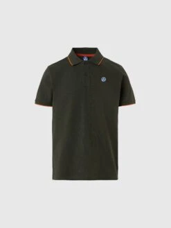 Polo Shirt With Collar Lettering -North Sails Apparel hi res 692424 0437 psfront1