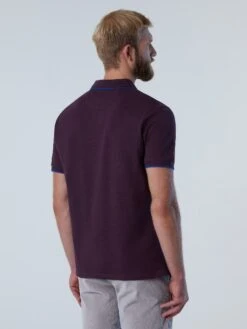 Polo Shirt With Collar Lettering -North Sails Apparel hi res 692424 0581 msback1