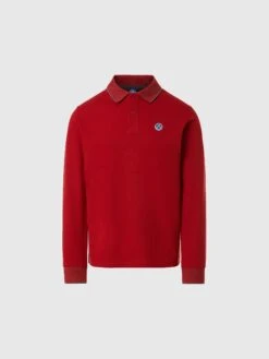Long-sleeved Polo Shirt -North Sails Apparel hi res 692425 0237 psfront1