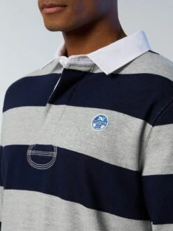Striped Rugby Top -North Sails Apparel hi res 692434 C001 det2