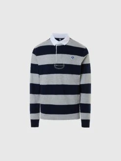 Striped Rugby Top -North Sails Apparel hi res 692434 C001 psfront1