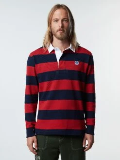 Striped Rugby Top -North Sails Apparel hi res 692434 C002 msfront1