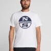 T-shirt With Maxi Logo -North Sails Apparel hi res 692792 0101 msfront1