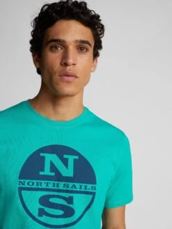 T-shirt With Maxi Logo -North Sails Apparel hi res 692792 0423 det1