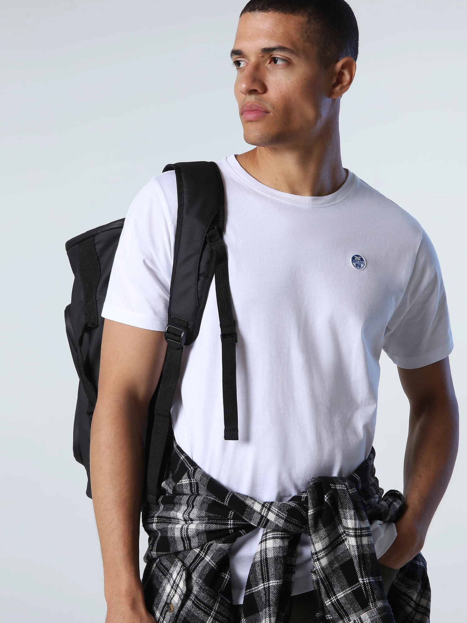 T-shirt With Felt Patch 4 T-shirt With Felt Patch - Image 2