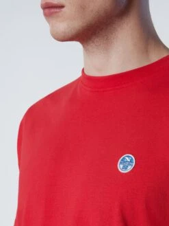 T-shirt With Felt Patch 33 T-shirt With Felt Patch -North Sails Apparel hi res 692812 0230 det2