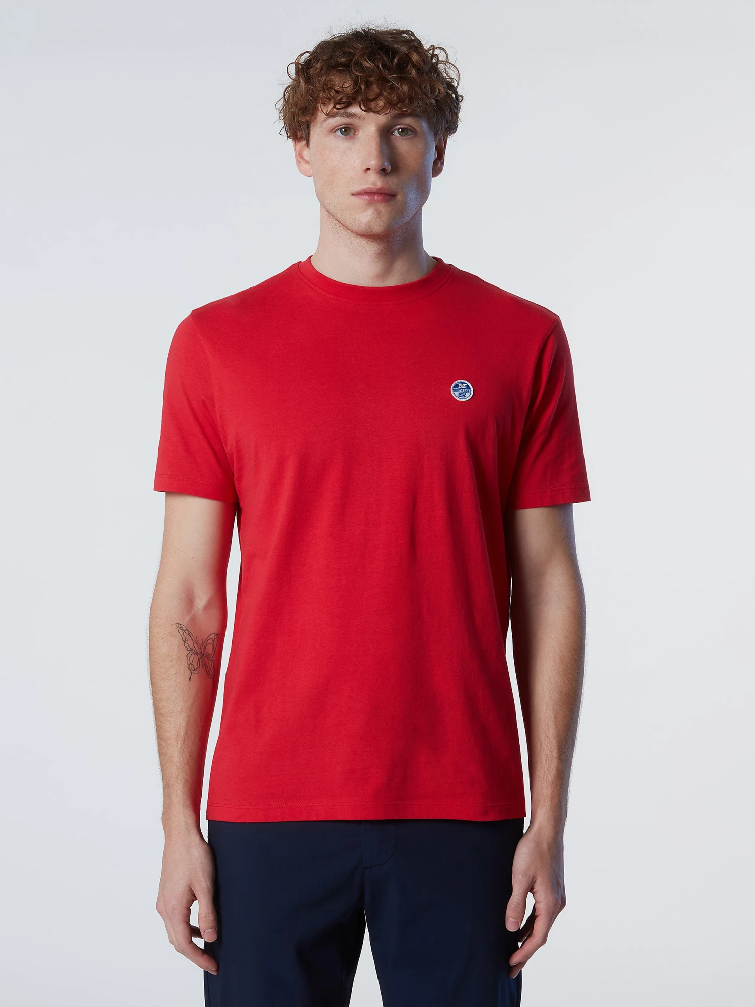 T-shirt With Felt Patch 9 T-shirt With Felt Patch - Image 7