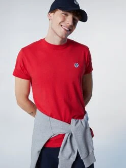 T-shirt With Felt Patch 29 T-shirt With Felt Patch -North Sails Apparel hi res 692812 0230 msfront2