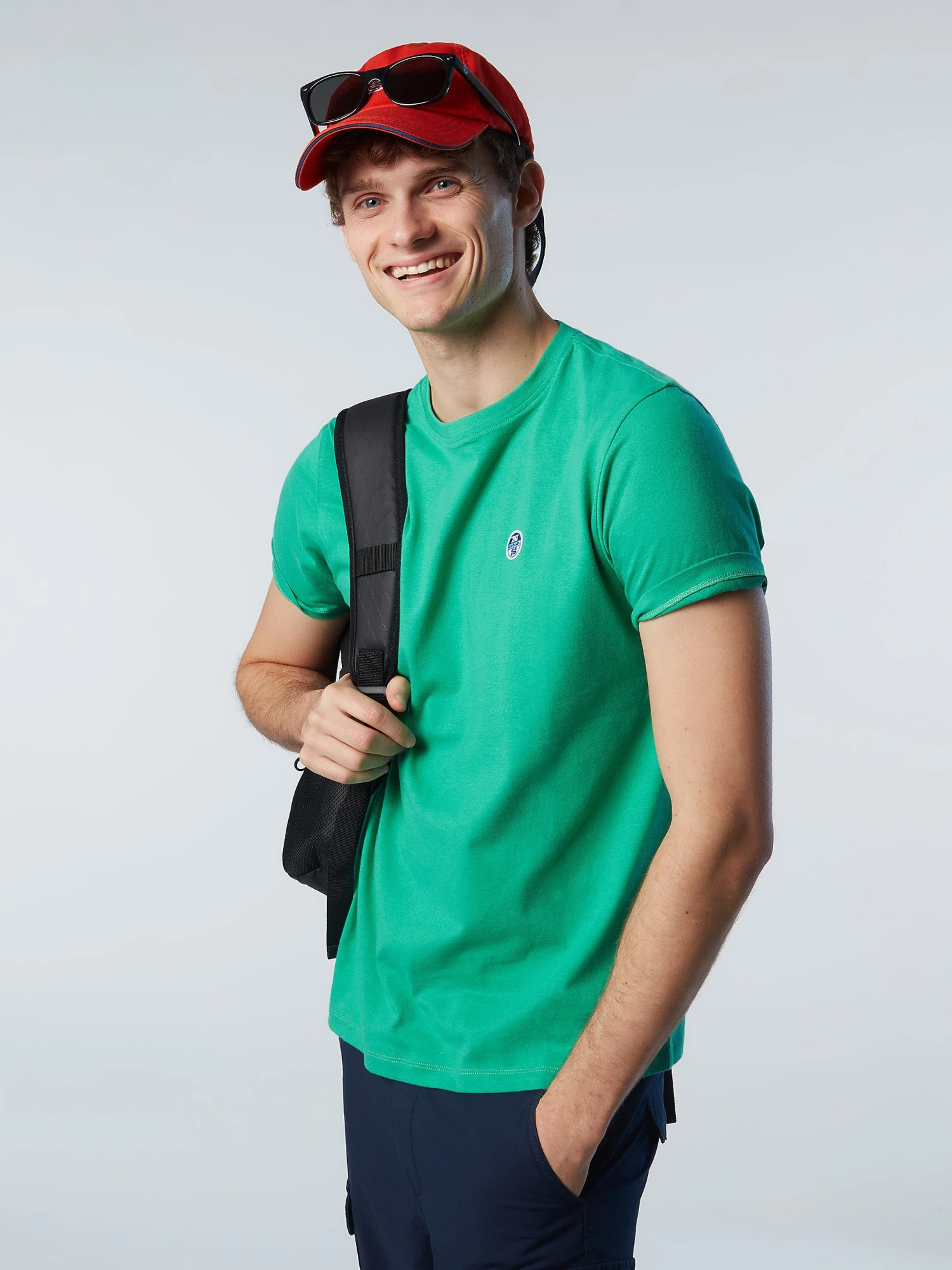 T-shirt With Felt Patch 16 T-shirt With Felt Patch - Image 14