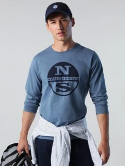 Organic Jersey T-shirt -North Sails Apparel hi res 692816 0768 msfront2