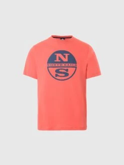 T-shirt With Maxi Logo Print -North Sails Apparel hi res 692837 0160 psfront1