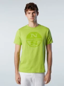 T-shirt With Maxi Logo Print -North Sails Apparel hi res 692837 0469 msfront1