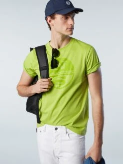 T-shirt With Maxi Logo Print -North Sails Apparel hi res 692837 0469 msfront2