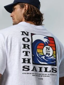 T-shirt With Graphic Print -North Sails Apparel hi res 692840 0101 det3