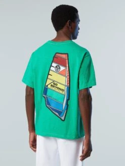 T-shirt With Graphic Print -North Sails Apparel hi res 692840 0412 msback1