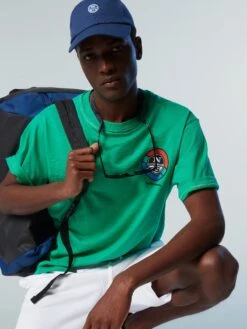 T-shirt With Graphic Print -North Sails Apparel hi res 692840 0412 msfront2