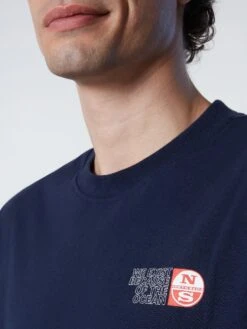 T-shirt With Chest Print 34 T-shirt With Chest Print -North Sails Apparel hi res 692841 0802 det2