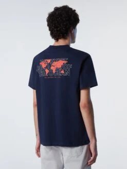 T-shirt With Chest Print 32 T-shirt With Chest Print -North Sails Apparel hi res 692841 0802 msback1