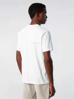 T-shirt With Reflective Logo -North Sails Apparel hi res 692846 0101 msback1