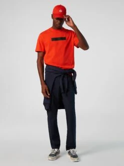 T-shirt With Reflective Logo -North Sails Apparel hi res 692846 0730 det1