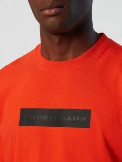 T-shirt With Reflective Logo -North Sails Apparel hi res 692846 0730 det2