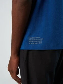 T-shirt With Reflective Logo -North Sails Apparel hi res 692846 0790 det3