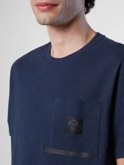T-shirt With Chest Pocket -North Sails Apparel hi res 692847 0802 det2
