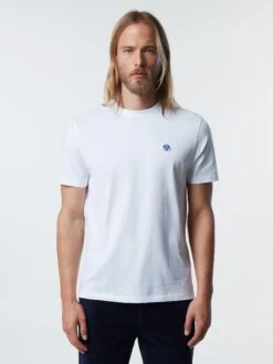 T-shirt With Logo Patch