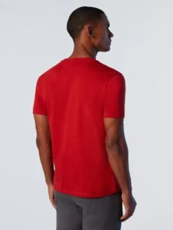 T-shirt With Logo Patch -North Sails Apparel hi res 692901 0237 msback1