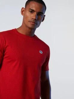 T-shirt With Logo Patch -North Sails Apparel hi res 692901 0237 msfront2
