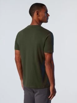 T-shirt With Logo Patch -North Sails Apparel hi res 692901 0437 msback1