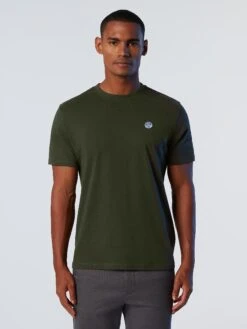 T-shirt With Logo Patch -North Sails Apparel hi res 692901 0437 msfront1