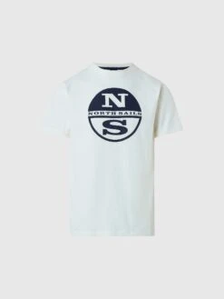 T-shirt With Logo Print -North Sails Apparel hi res 692903 0105 psfront1
