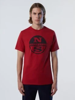 T-shirt With Logo Print -North Sails Apparel hi res 692903 0237 msfront1