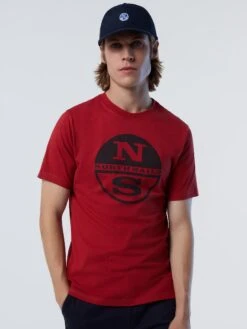 T-shirt With Logo Print -North Sails Apparel hi res 692903 0237 msfront2