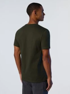 T-shirt With Logo Print -North Sails Apparel hi res 692903 0437 msback1
