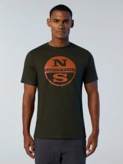 T-shirt With Logo Print -North Sails Apparel hi res 692903 0437 msfront1