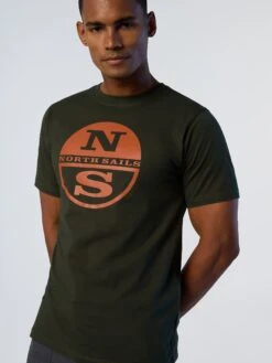 T-shirt With Logo Print -North Sails Apparel hi res 692903 0437 msfront2