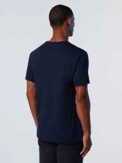 T-shirt With Logo Print -North Sails Apparel hi res 692903 0802 msback1