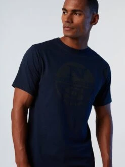 T-shirt With Logo Print -North Sails Apparel hi res 692903 0802 msfront2