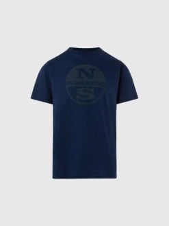 T-shirt With Logo Print -North Sails Apparel hi res 692903 0802 psfront1