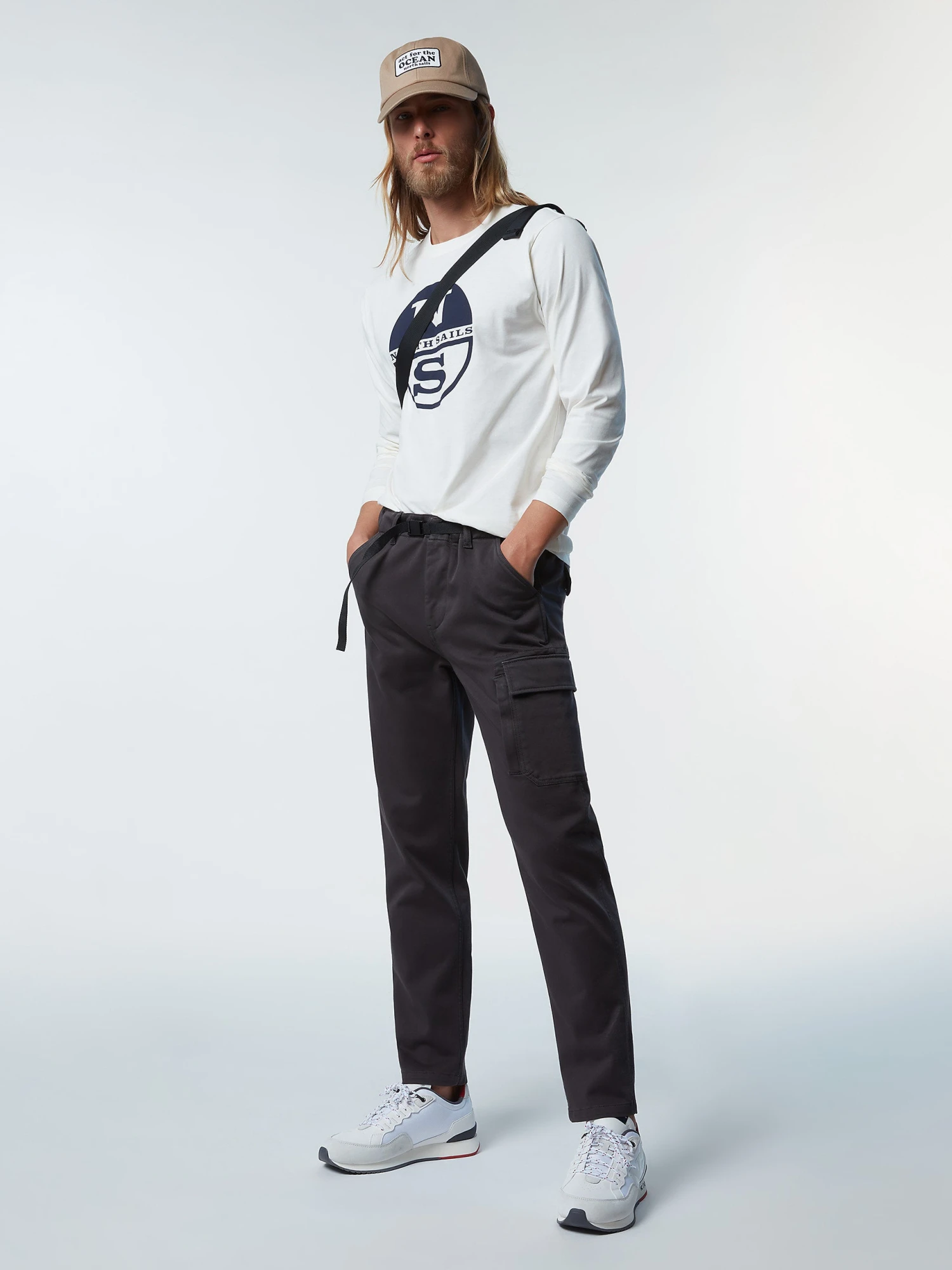 Long-sleeved T-shirt With Logo Print 7 Long-sleeved T-shirt With Logo Print - Image 5