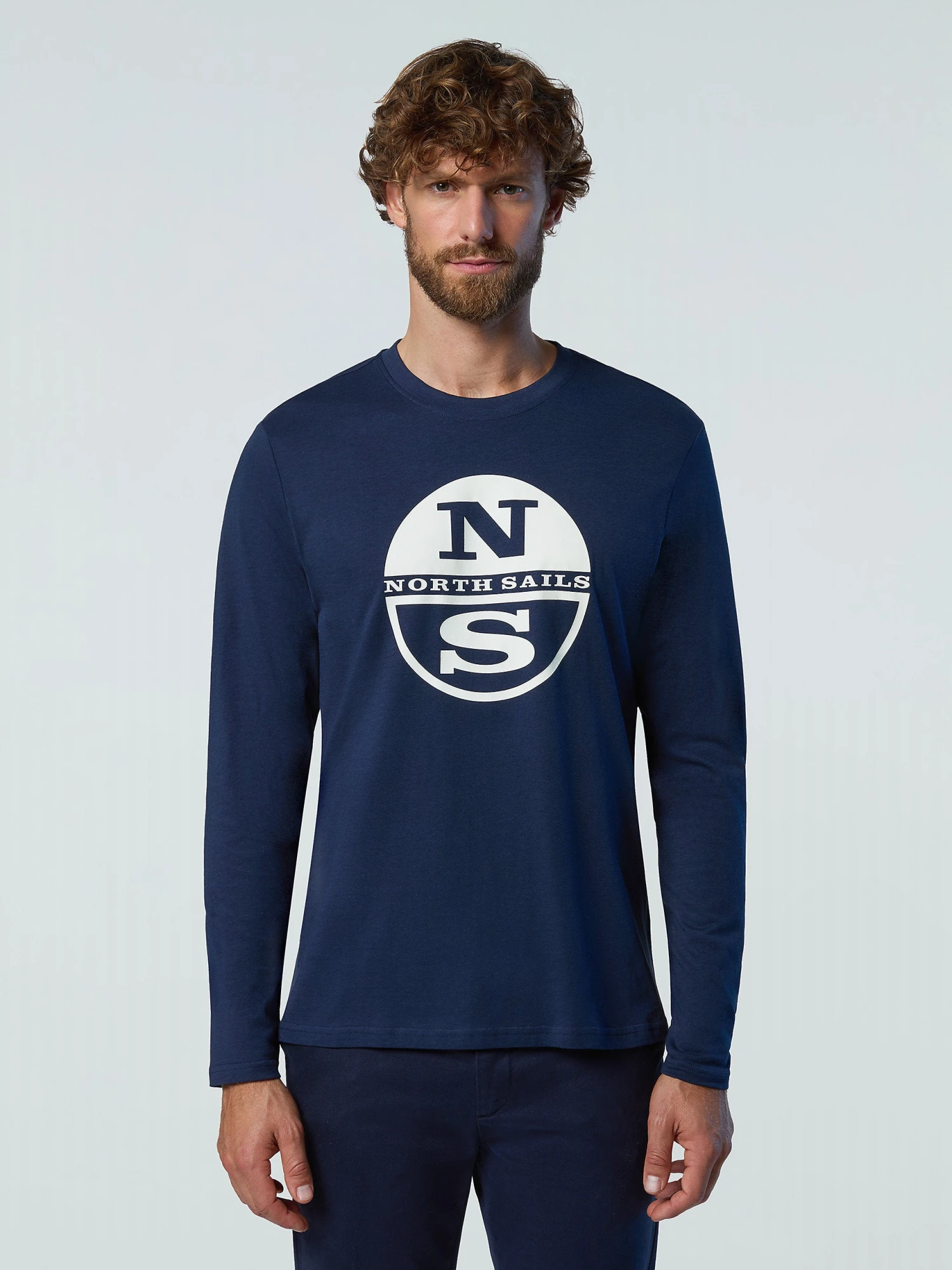Long-sleeved T-shirt With Logo Print 14 Long-sleeved T-shirt With Logo Print - Image 12