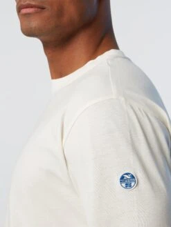 Long-sleeved T-shirt With Chest Print -North Sails Apparel hi res 692906 0105 det3