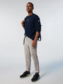 Long-sleeved T-shirt With Chest Print -North Sails Apparel hi res 692906 0802 det1