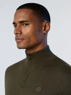 Half-zipper Sweater With Logo 21 Half-zipper Sweater With Logo -North Sails Apparel hi res 699855 0437 det2