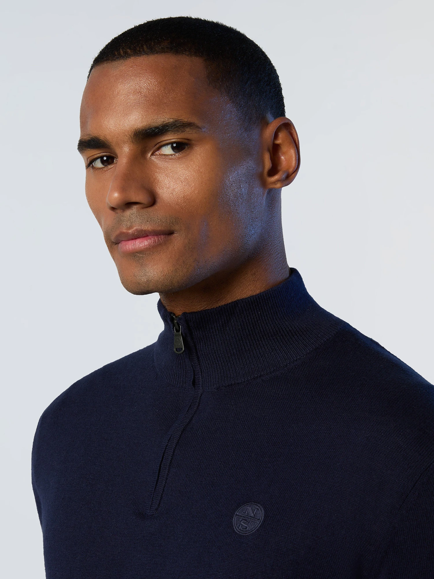 Half-zipper Sweater With Logo 12 Half-zipper Sweater With Logo - Image 10