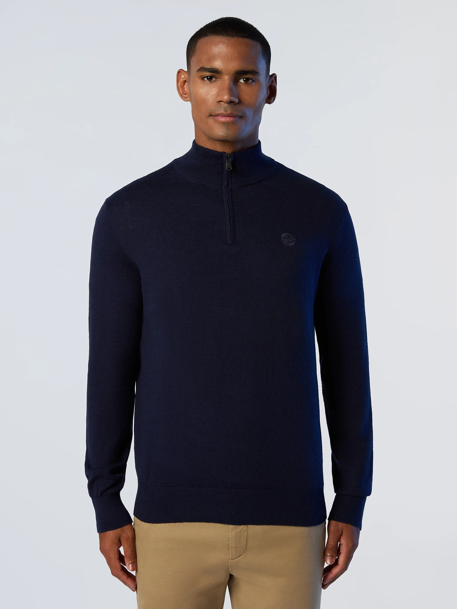 Half-zipper Sweater With Logo 8 Half-zipper Sweater With Logo - Image 6