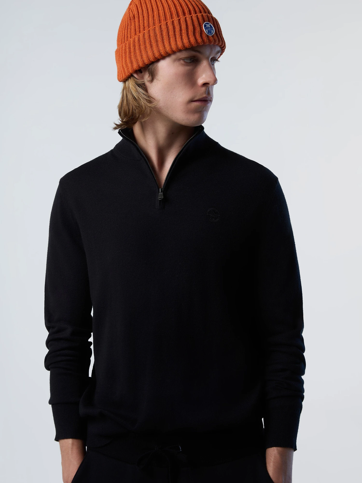 Half-zipper Sweater With Logo 14 Half-zipper Sweater With Logo - Image 12